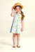 VESTIDO MATILDA FLORAL BARNCO/AZUL GLINNY
