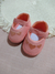 SAPATILHA BEBÊ TRÊS CORAÇÃO SALMÃO KETO - comprar online