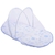BERCO PORTATIL COM MOSQUITEIRO AZUL BEBE BABY NICE