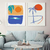 Composição com 2 Quadros Decorativos - Secret Waves + Beach
