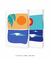 Composição com 2 Quadros Decorativos - Secret Waves + Sea - loja online
