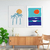 Composição com 2 Quadros Decorativos - Vibe + Summer