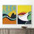 Conjunto com 2 Quadros Decorativos - Imbituba + Rio de Janeiro