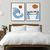 Quadro Decorativo Composição com 2 Quadros Decorativos - Simple Tube + Praia