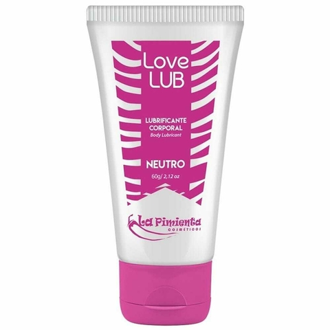 LUBRIFICANTE NEUTRO LOVE LUB 60G - LA PIMIENTA