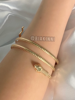 Bracelete Snake Dourado