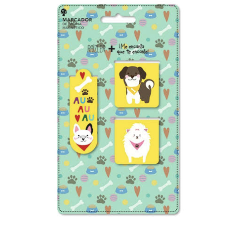 Marca página magnético Dog