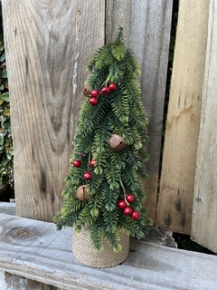 Árvore Decorativa Berries e Guizos - 30cm na internet