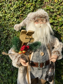 Papai Noel Lenhador 45cm - Em pé - comprar online