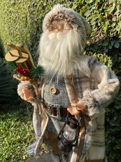 Papai Noel Lenhador 45cm - Em pé - loja online