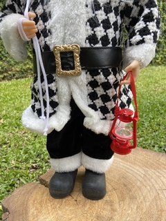 Imagem do Noel Preto e Branco (Lampião 45cm)