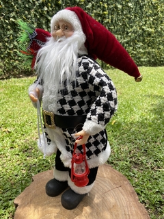 Noel Preto e Branco (Lampião 45cm) na internet