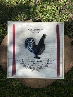 Quadro Country - Galo