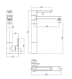 Monocomando Cozinha Twin Click Com Filtro Cromada Deca - comprar online