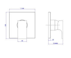 Kit Chuveiro Acqua Plus e Acabamento Unic Corten Matte Deca