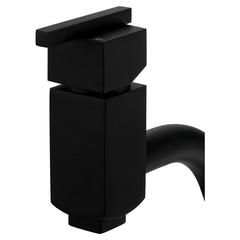 Monocomando Banheiro Bica Baixa Eros 6195 Preto Fosco Fani - comprar online