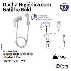Ducha Higiênica Bold Gold Fani na internet