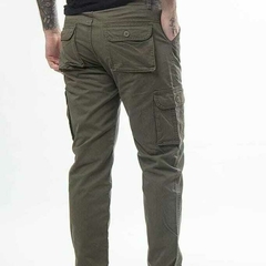 PANTALON CARGO RECTO GABARDINA (PCR003) - comprar online