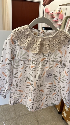 BODY Camisa con Cuello Crochet - comprar online