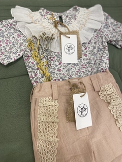 BODY LIBERTY CON CUELLO PUNTO SMOCK