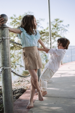 Imagen de BLUSAS PUNTO SMOCK MANGAS CORTAS