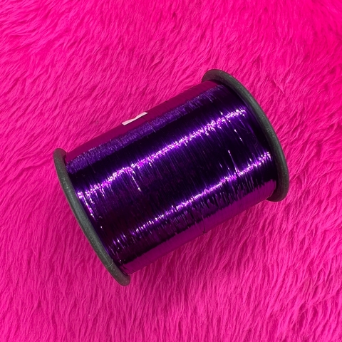 Fio de Luz Holográfico Roxo