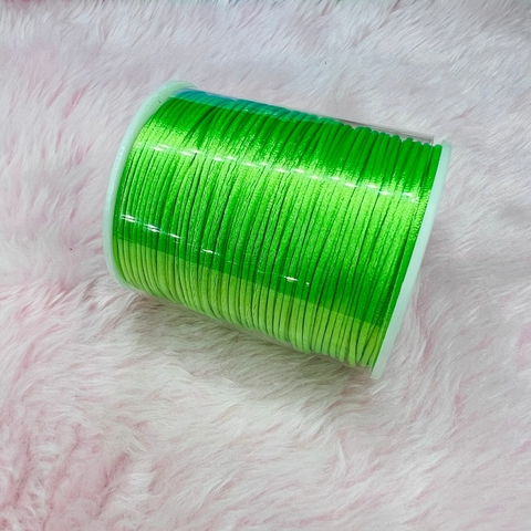 Fio de Seda Verde Neon