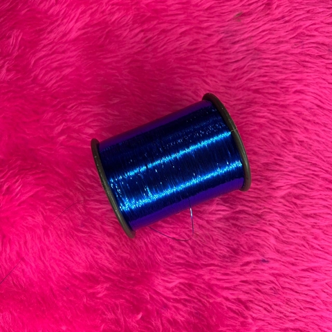 Fio de Luz Holográfico Azul