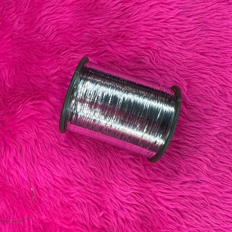 Fio de Luz Holográfico Prata