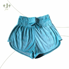 Shorts Elastico Adulto Verde Esmeralda