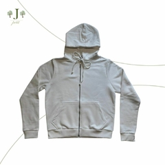 Moletom Ziper Branco - comprar online