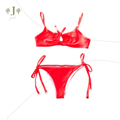Biquini Lacinho Adulto Laranja Cirre - comprar online