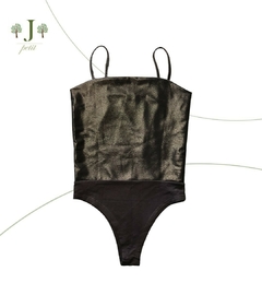 Body Couro Biarritz Preto - comprar online