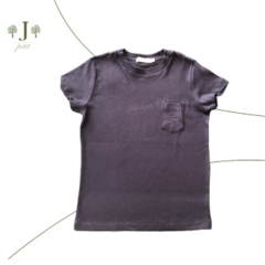 Camiseta Bolso Masculina Azul Marinho