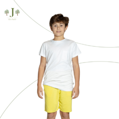 Camiseta Bolso Masculina Branca - comprar online