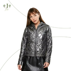 Jaqueta Puffer Cinza