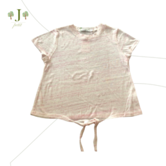 T Shirt Rosa Riscos