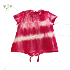 T Shirt Tie Dye Pink