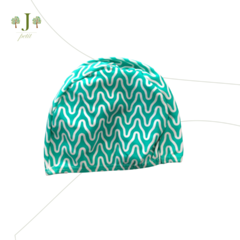 Touca De Natacao Branco Zig Zag