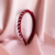 Tiara de Reina (rojo y plata) - comprar online