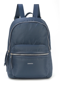 Mochila Nylon, Azul escuro, BU78722, Luxcel