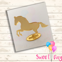 Aplique Cavalo com base (05 peças )