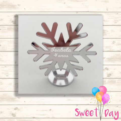 Frozen com nome e base 6 cm (05 peças )