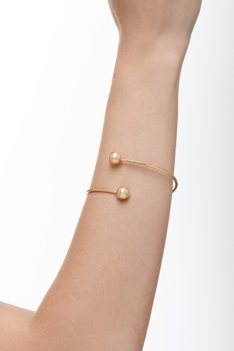 Pulseira Bracelete Esferas Luxo