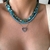 Conjunto Mesclado Azul Safira