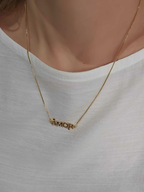 Colar .AMOR. - comprar online