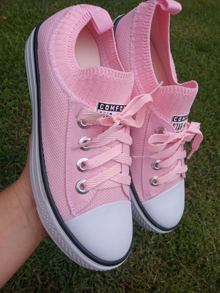 Tênis Star Confort Rosa