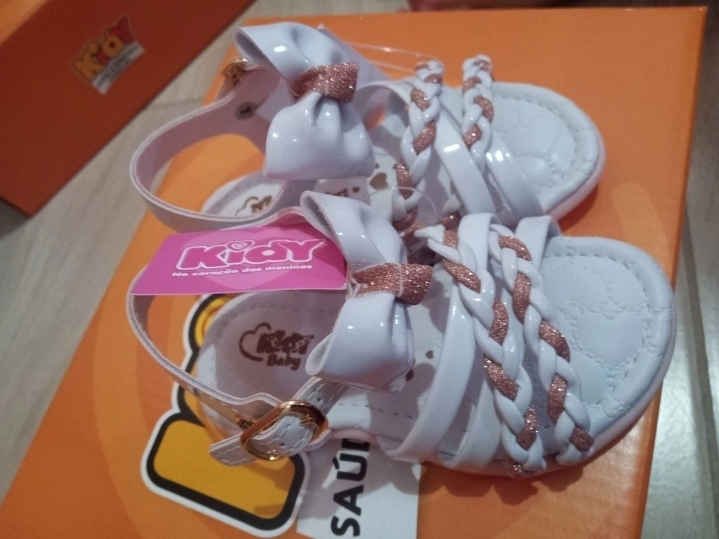 Sandalia Menina n19 Branco