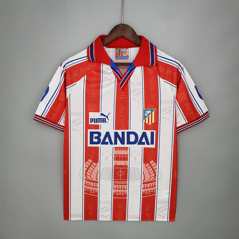 Camisa Retro do Atlético de Madrid 96/97