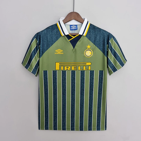 Camisa Retro do Inter de Milão - 95/96- Verde
